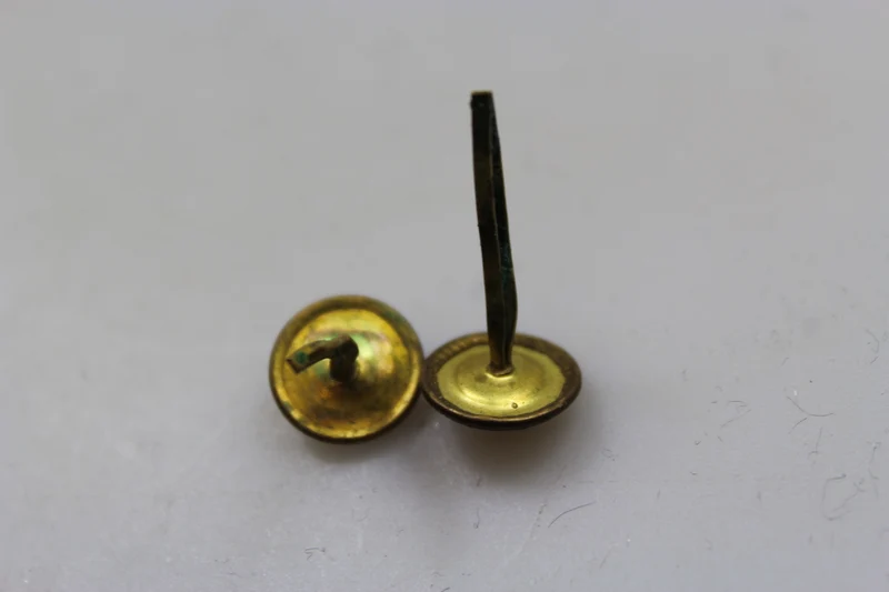 Paar 34 REI WW 2 Kappenknöpfe