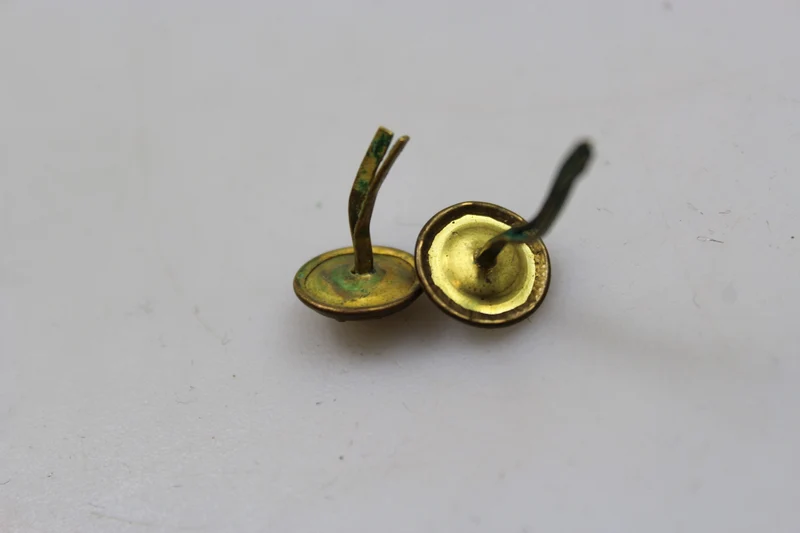 Paar 34 REI WW 2 Kappenknöpfe