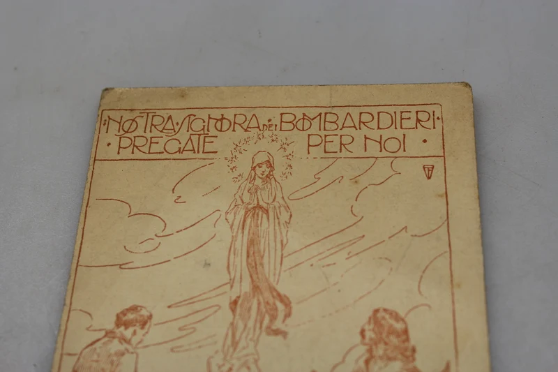 Postkarte „Unsere Liebe Frau von den Bombern“ 1. WK