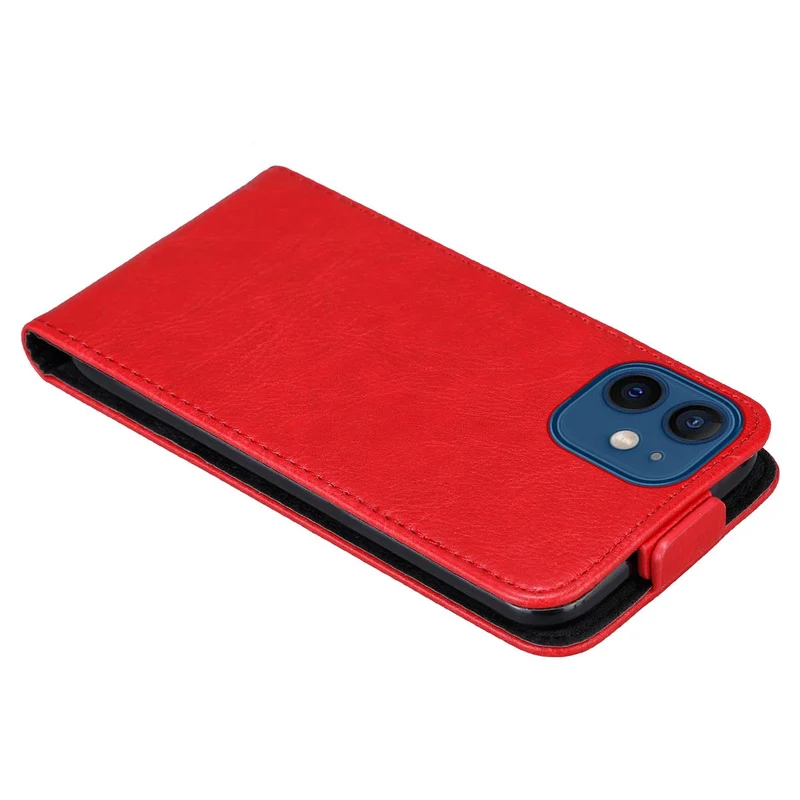 Cadorabo Hülle kompatibel mit Apple iPhone 12 / 12 PRO Schutzhülle im Flip Design mit Magnetverschluss
