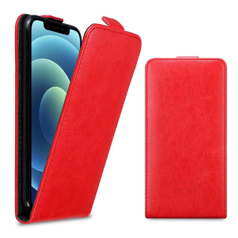 Cadorabo Hülle kompatibel mit Apple iPhone 12 / 12 PRO Schutzhülle im Flip Design mit Magnetverschluss