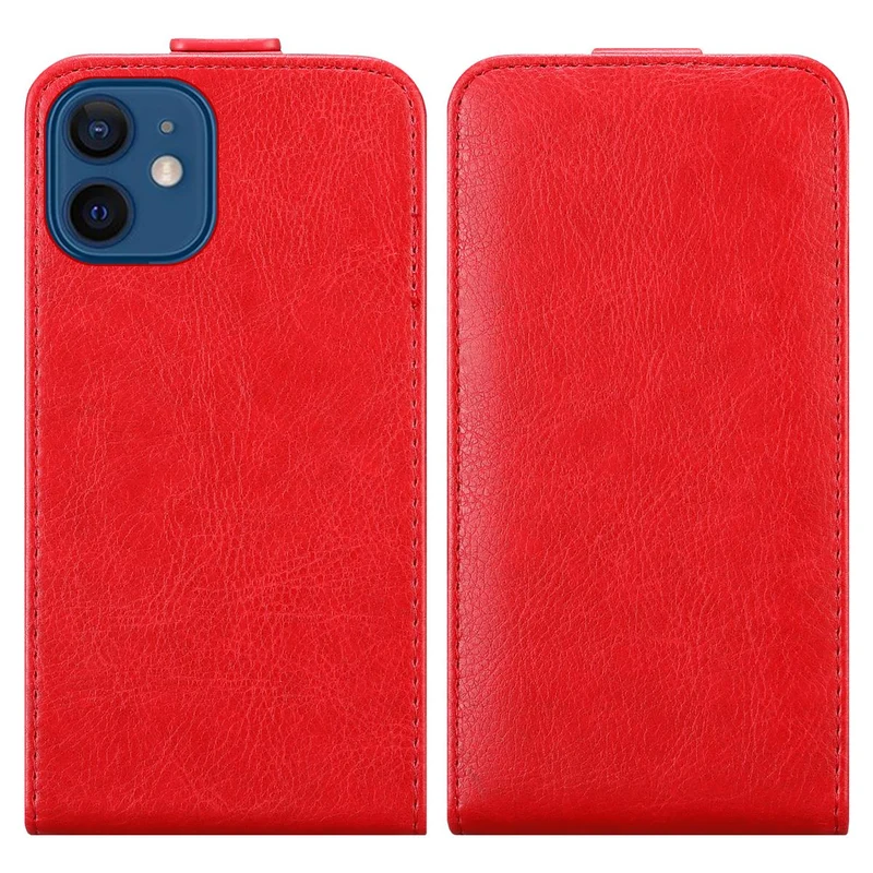 Cadorabo Hülle kompatibel mit Apple iPhone 12 / 12 PRO Schutzhülle im Flip Design mit Magnetverschluss