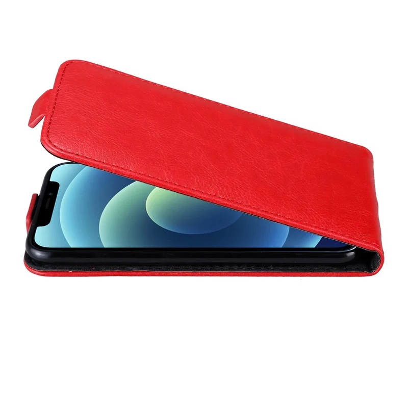 Cadorabo Hülle kompatibel mit Apple iPhone 12 / 12 PRO Schutzhülle im Flip Design mit Magnetverschluss