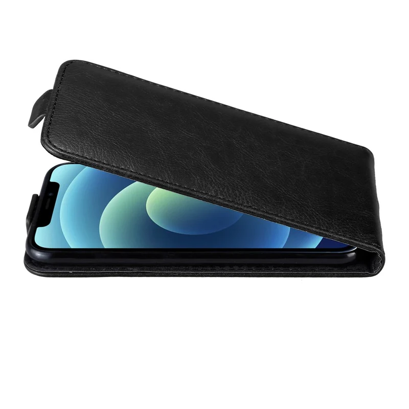 Cadorabo Hülle kompatibel mit Apple iPhone 12 / 12 PRO Schutzhülle im Flip Design mit Magnetverschluss