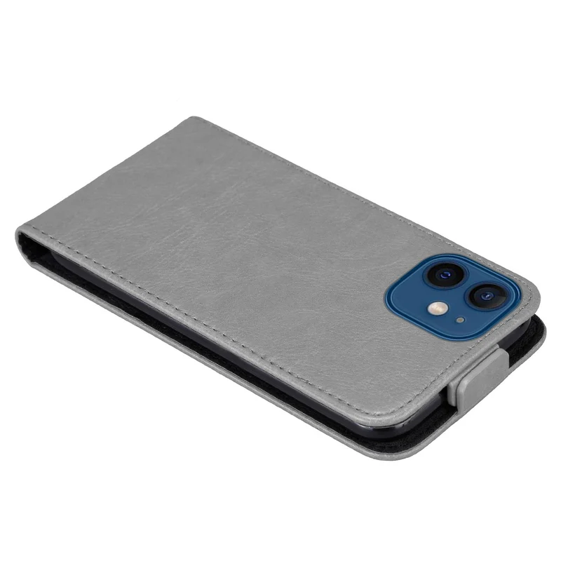 Cadorabo Hülle kompatibel mit Apple iPhone 12 / 12 PRO Schutzhülle im Flip Design mit Magnetverschluss