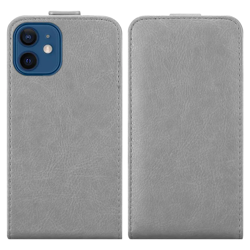 Cadorabo Hülle kompatibel mit Apple iPhone 12 / 12 PRO Schutzhülle im Flip Design mit Magnetverschluss