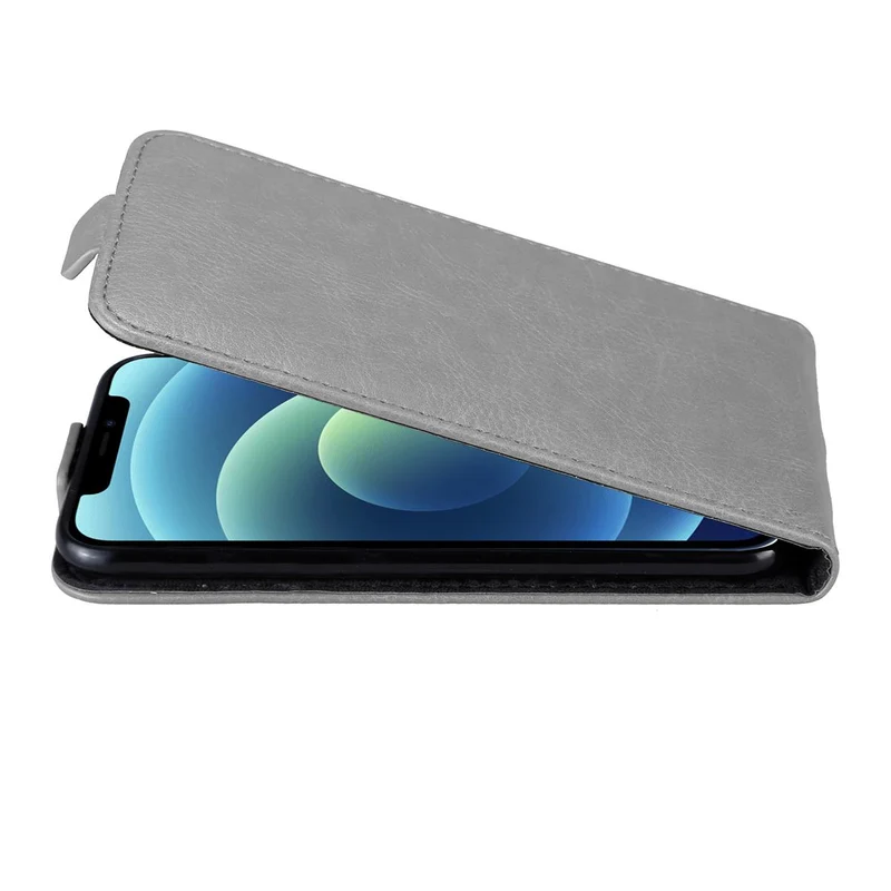 Cadorabo Hülle kompatibel mit Apple iPhone 12 / 12 PRO Schutzhülle im Flip Design mit Magnetverschluss