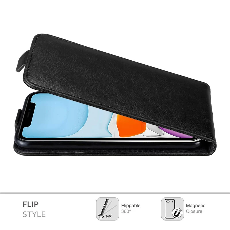 Cadorabo Hülle kompatibel mit Apple iPhone 11 Schutzhülle im Flip Design mit Magnetverschluss