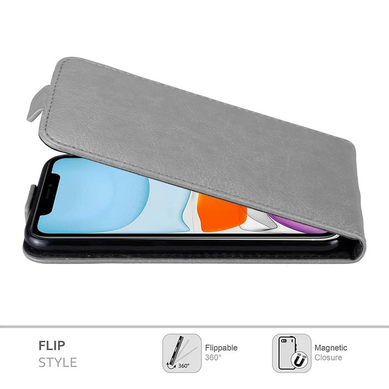 Cadorabo Hülle kompatibel mit Apple iPhone 11 Schutzhülle im Flip Design mit Magnetverschluss