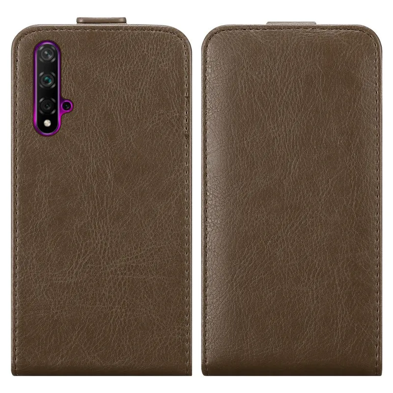 Cadorabo Hülle kompatibel mit Honor 20 / 20S / Huawei NOVA 5T Schutzhülle im Flip Design mit Magnetverschluss
