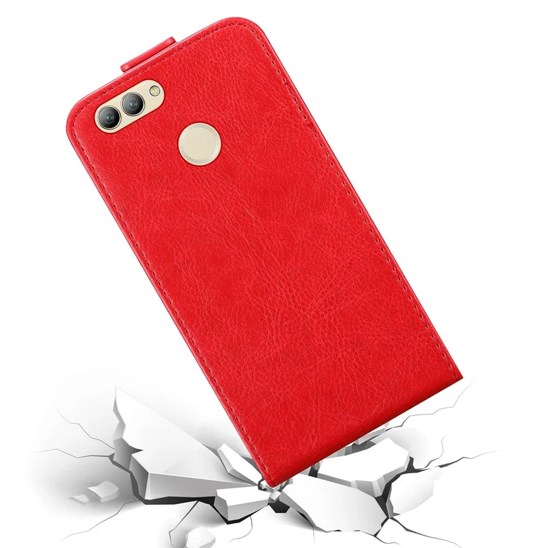 Cadorabo Hülle kompatibel mit Huawei NOVA 2 Schutzhülle im Flip Design mit Magnetverschluss