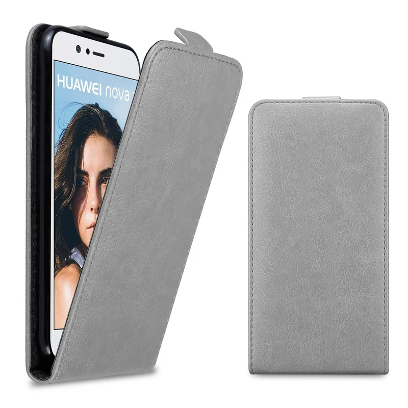 Cadorabo Hülle kompatibel mit Huawei NOVA 2 Schutzhülle im Flip Design mit Magnetverschluss