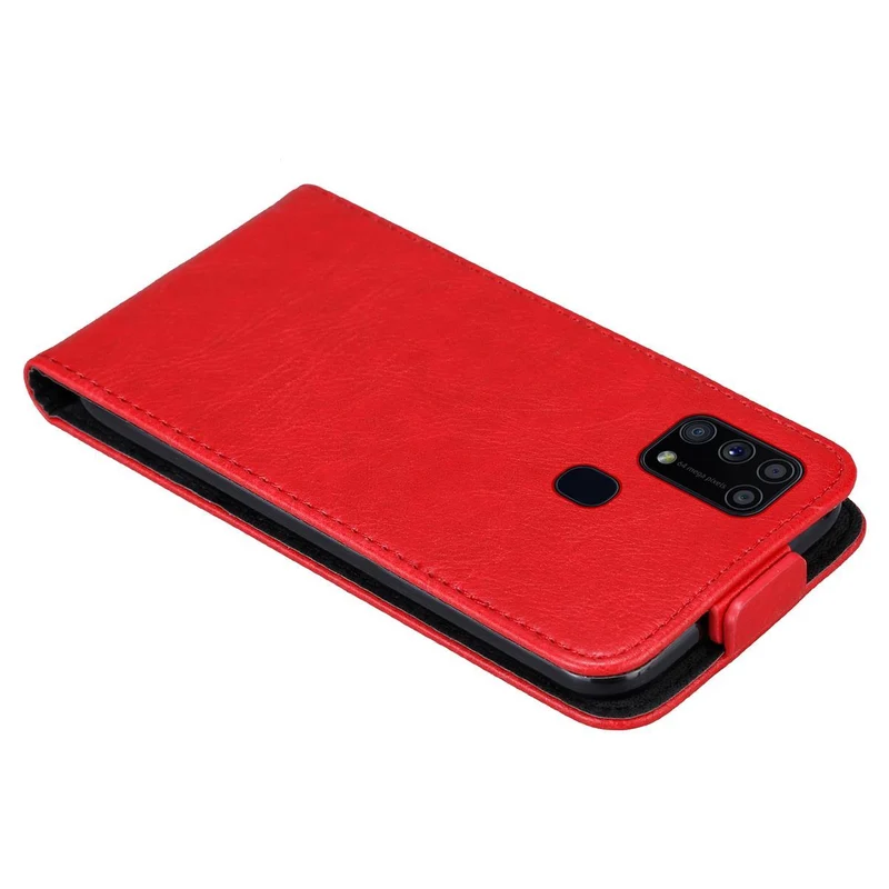 Cadorabo Hülle kompatibel mit Samsung Galaxy M31 Schutzhülle im Flip Design mit Magnetverschluss