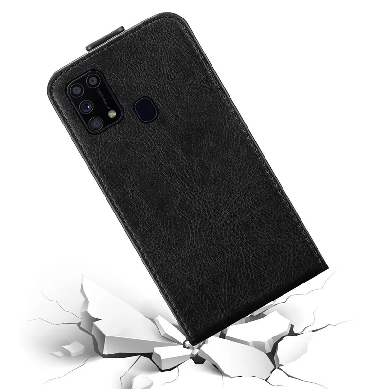 Cadorabo Hülle kompatibel mit Samsung Galaxy M31 Schutzhülle im Flip Design mit Magnetverschluss
