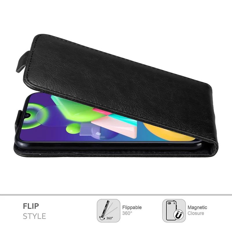 Cadorabo Hülle kompatibel mit Samsung Galaxy M31 Schutzhülle im Flip Design mit Magnetverschluss