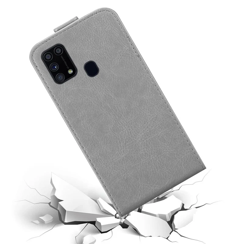 Cadorabo Hülle kompatibel mit Samsung Galaxy M31 Schutzhülle im Flip Design mit Magnetverschluss