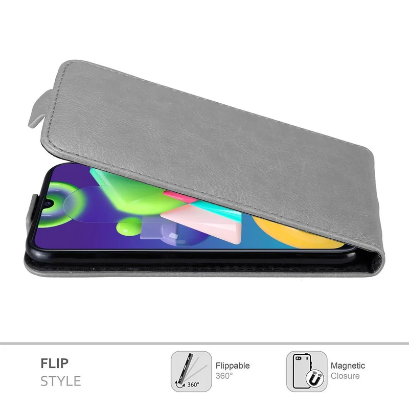 Cadorabo Hülle kompatibel mit Samsung Galaxy M31 Schutzhülle im Flip Design mit Magnetverschluss