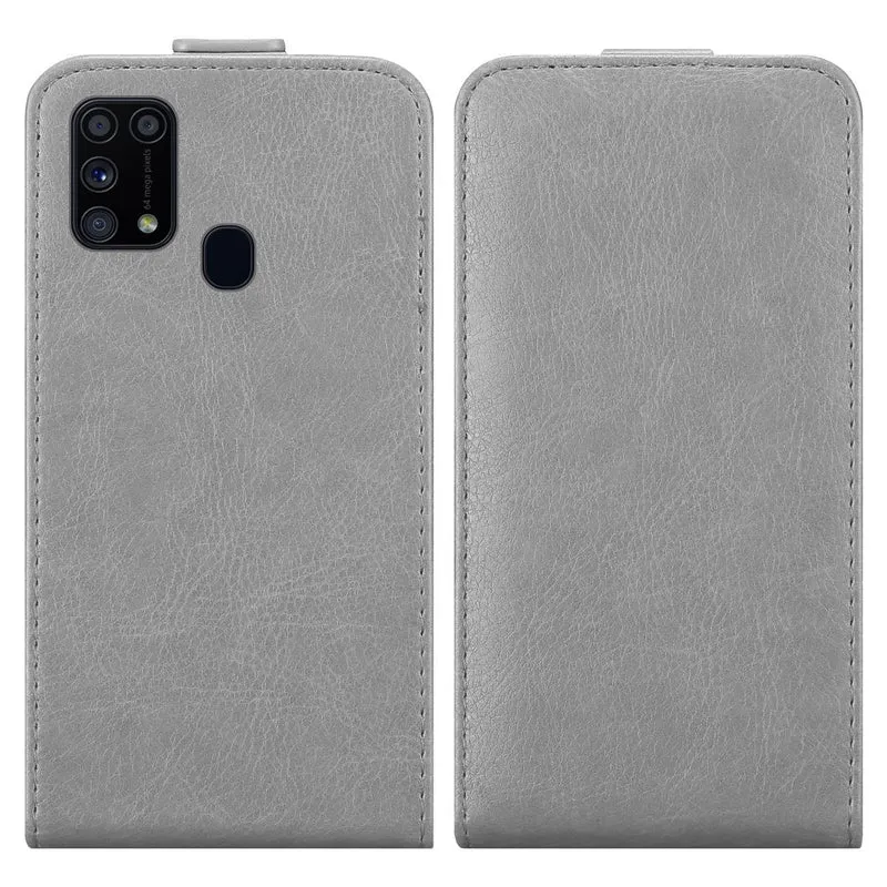Cadorabo Hülle kompatibel mit Samsung Galaxy M21 / M30s Schutzhülle im Flip Design mit Magnetverschluss