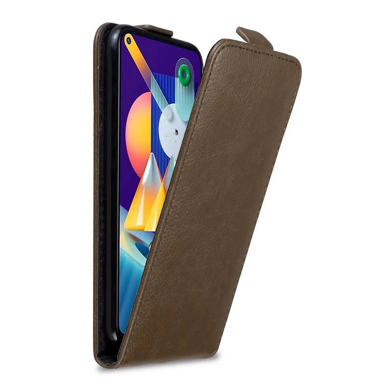 Cadorabo Hülle kompatibel mit Samsung Galaxy A11 / M11 Schutzhülle im Flip Design mit Magnetverschluss