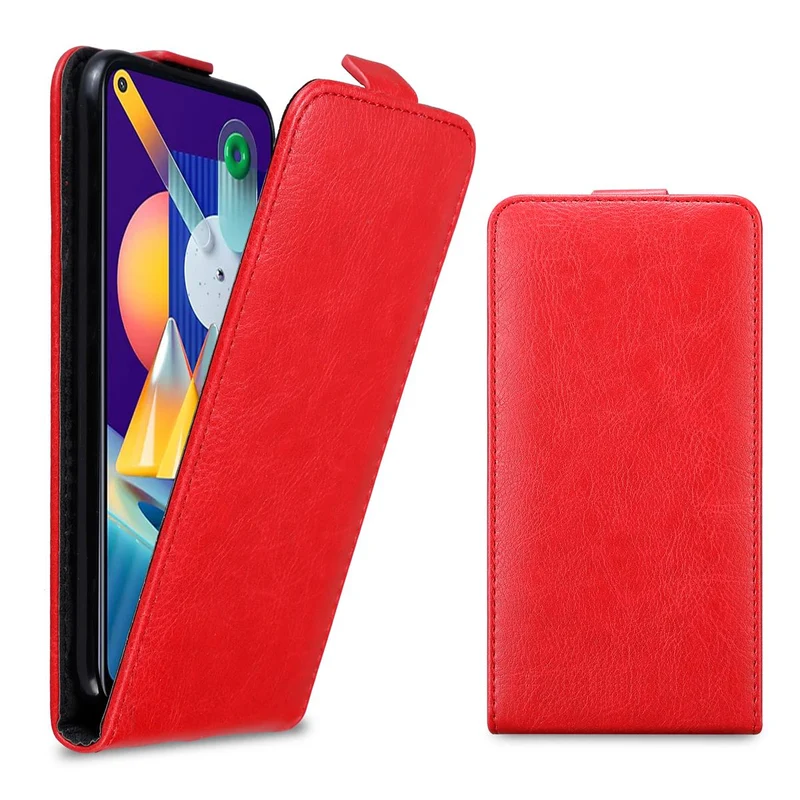 Cadorabo Hülle kompatibel mit Samsung Galaxy A11 / M11 Schutzhülle im Flip Design mit Magnetverschluss