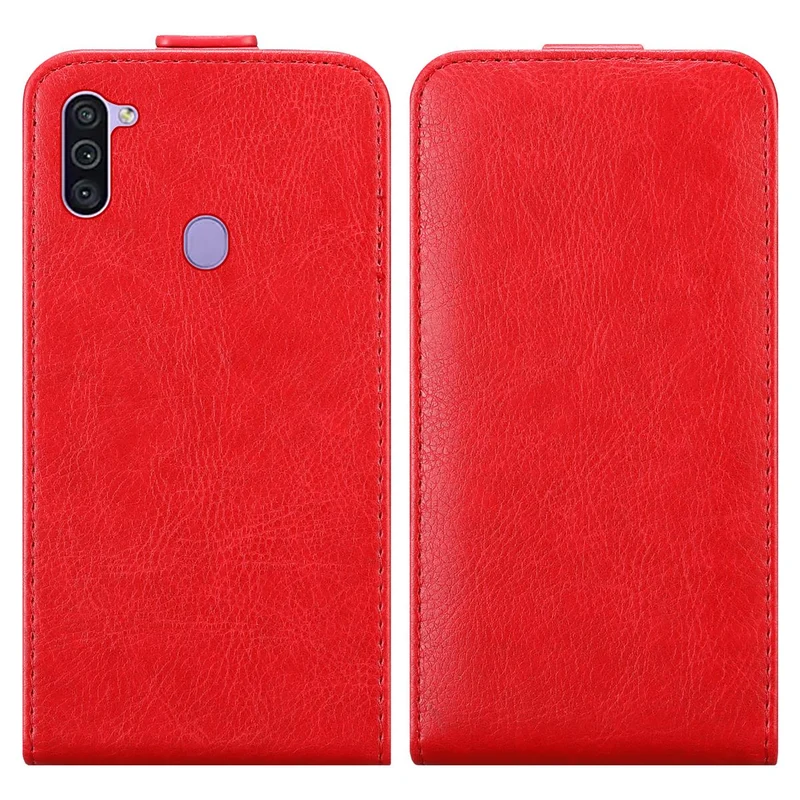 Cadorabo Hülle kompatibel mit Samsung Galaxy A11 / M11 Schutzhülle im Flip Design mit Magnetverschluss