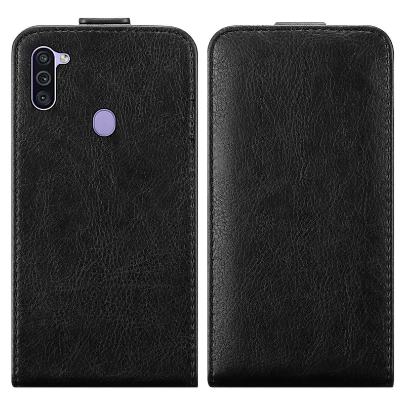 Cadorabo Hülle kompatibel mit Samsung Galaxy A11 / M11 Schutzhülle im Flip Design mit Magnetverschluss