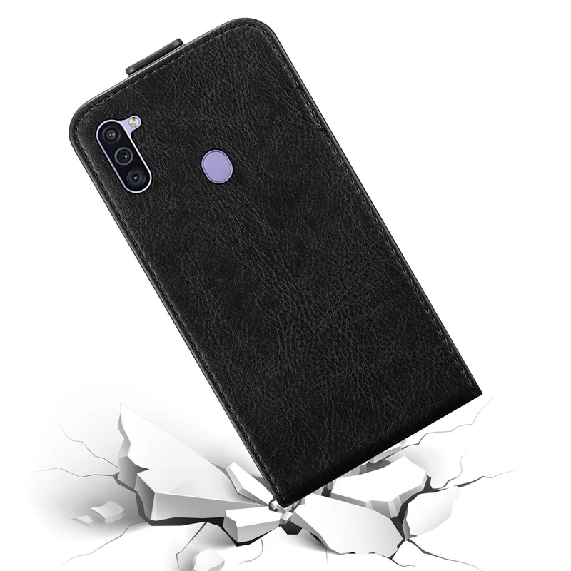 Cadorabo Hülle kompatibel mit Samsung Galaxy A11 / M11 Schutzhülle im Flip Design mit Magnetverschluss