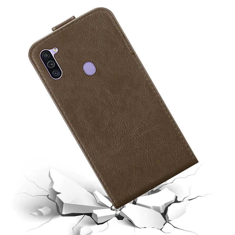 Cadorabo Hülle kompatibel mit Samsung Galaxy A11 / M11 Schutzhülle im Flip Design mit Magnetverschluss