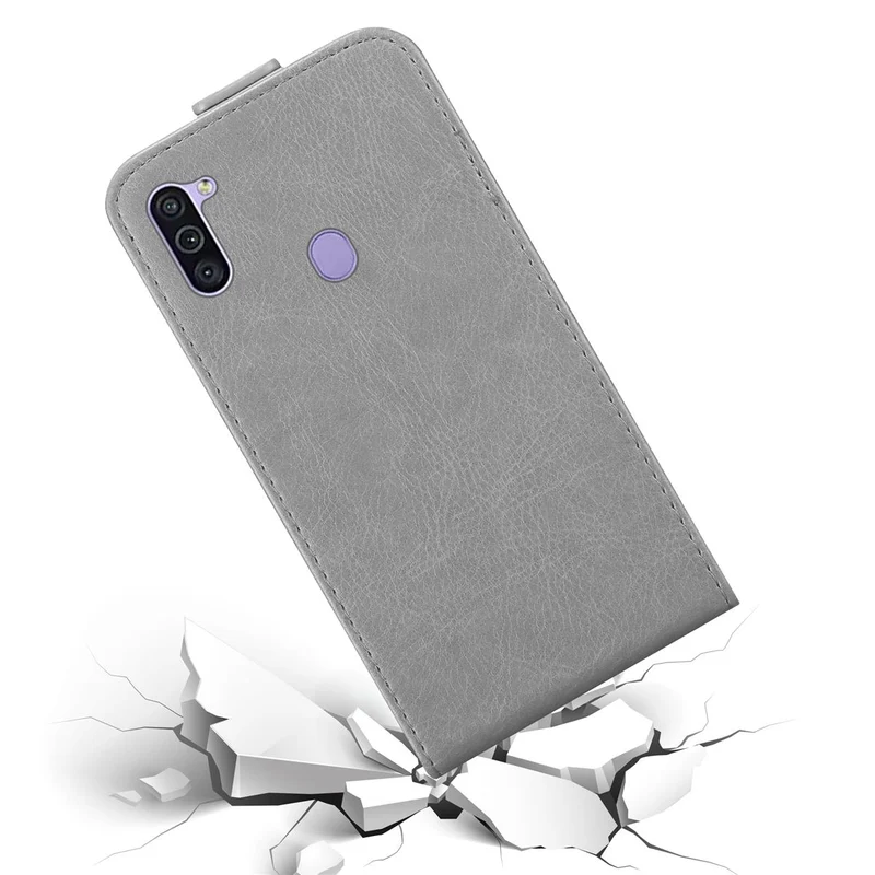 Cadorabo Hülle kompatibel mit Samsung Galaxy A11 / M11 Schutzhülle im Flip Design mit Magnetverschluss