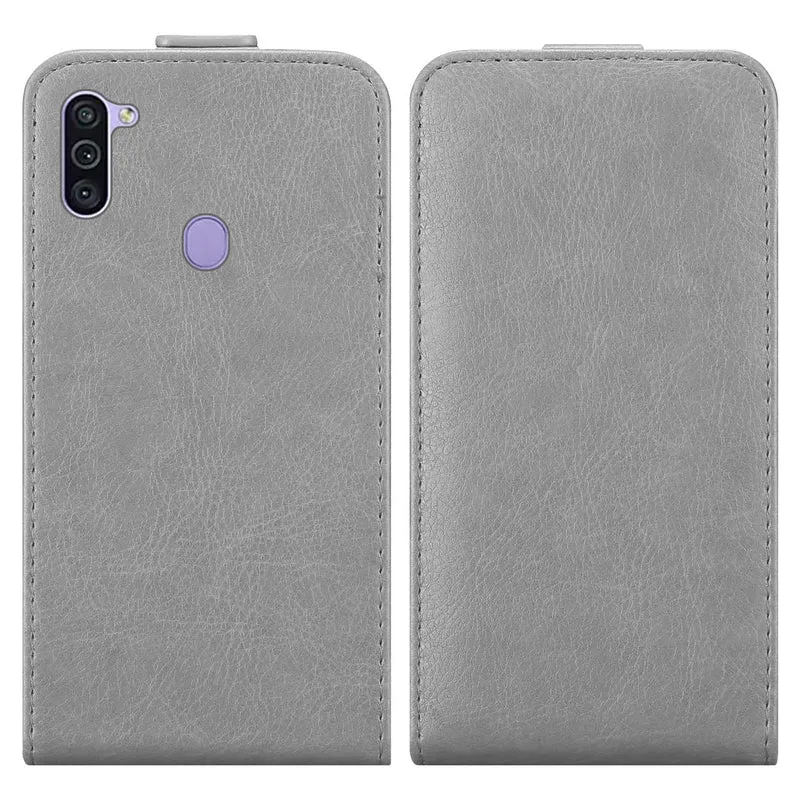 Cadorabo Hülle kompatibel mit Samsung Galaxy A11 / M11 Schutzhülle im Flip Design mit Magnetverschluss