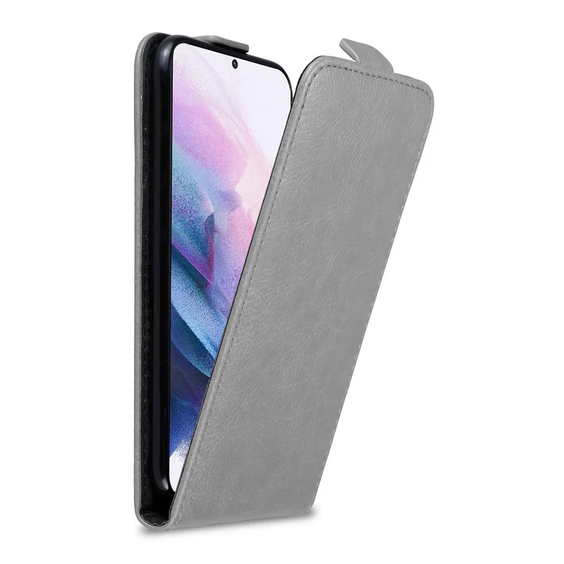 Cadorabo Hülle kompatibel mit Samsung Galaxy S21 PLUS Schutzhülle im Flip Design mit Magnetverschluss