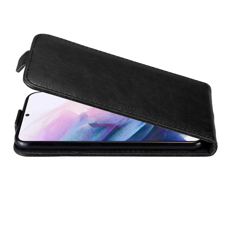 Cadorabo Hülle kompatibel mit Samsung Galaxy S21 PLUS Schutzhülle im Flip Design mit Magnetverschluss
