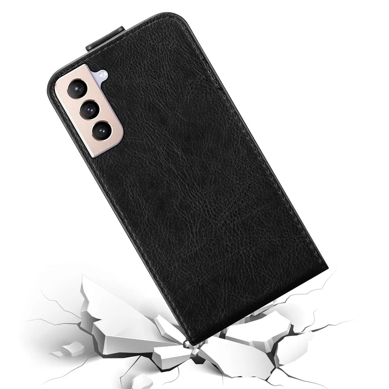 Cadorabo Hülle kompatibel mit Samsung Galaxy S21 PLUS Schutzhülle im Flip Design mit Magnetverschluss