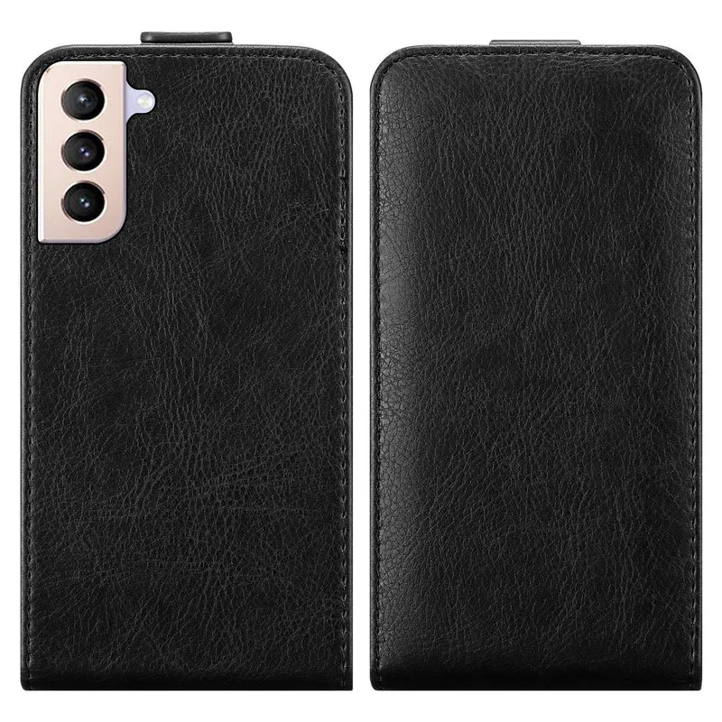 Cadorabo Hülle kompatibel mit Samsung Galaxy S21 PLUS Schutzhülle im Flip Design mit Magnetverschluss