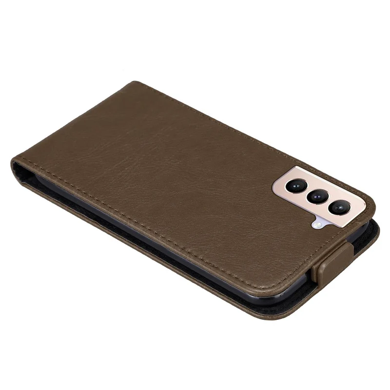 Cadorabo Hülle kompatibel mit Samsung Galaxy S21 PLUS Schutzhülle im Flip Design mit Magnetverschluss