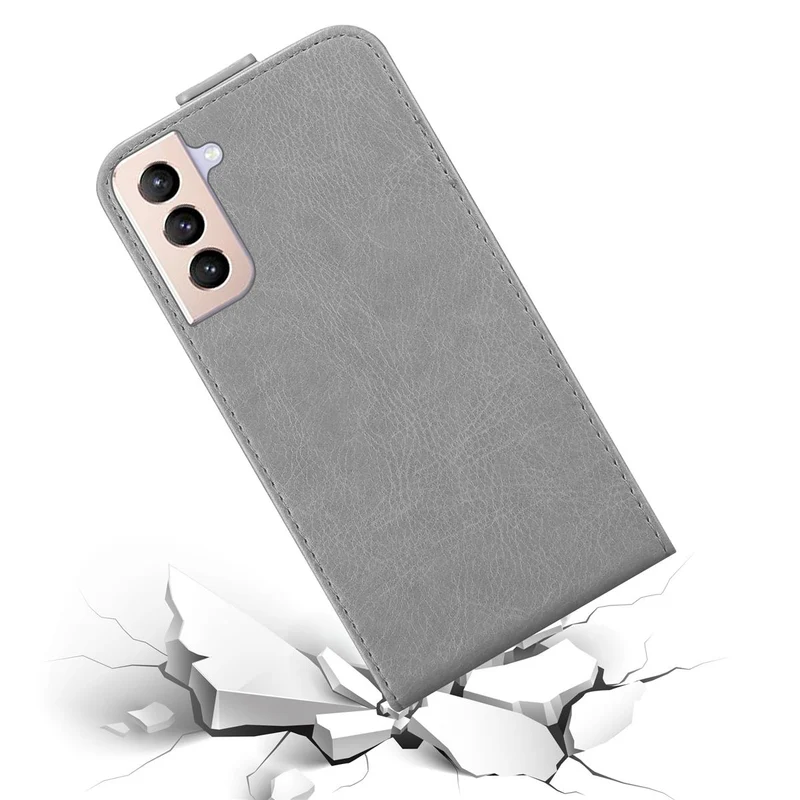 Cadorabo Hülle kompatibel mit Samsung Galaxy S21 PLUS Schutzhülle im Flip Design mit Magnetverschluss