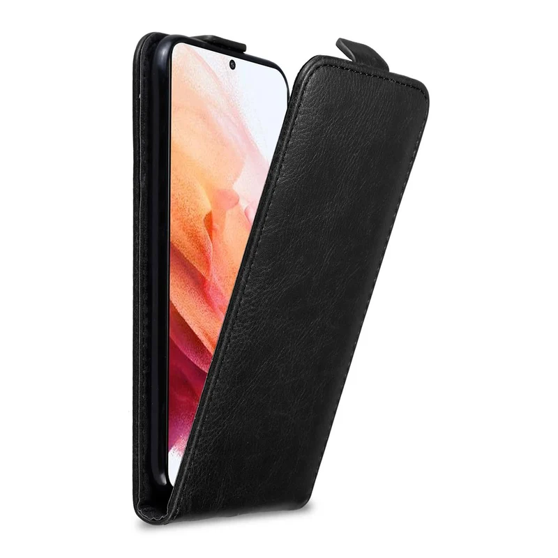 Cadorabo Hülle kompatibel mit Samsung Galaxy S21 5G Schutzhülle im Flip Design mit Magnetverschluss