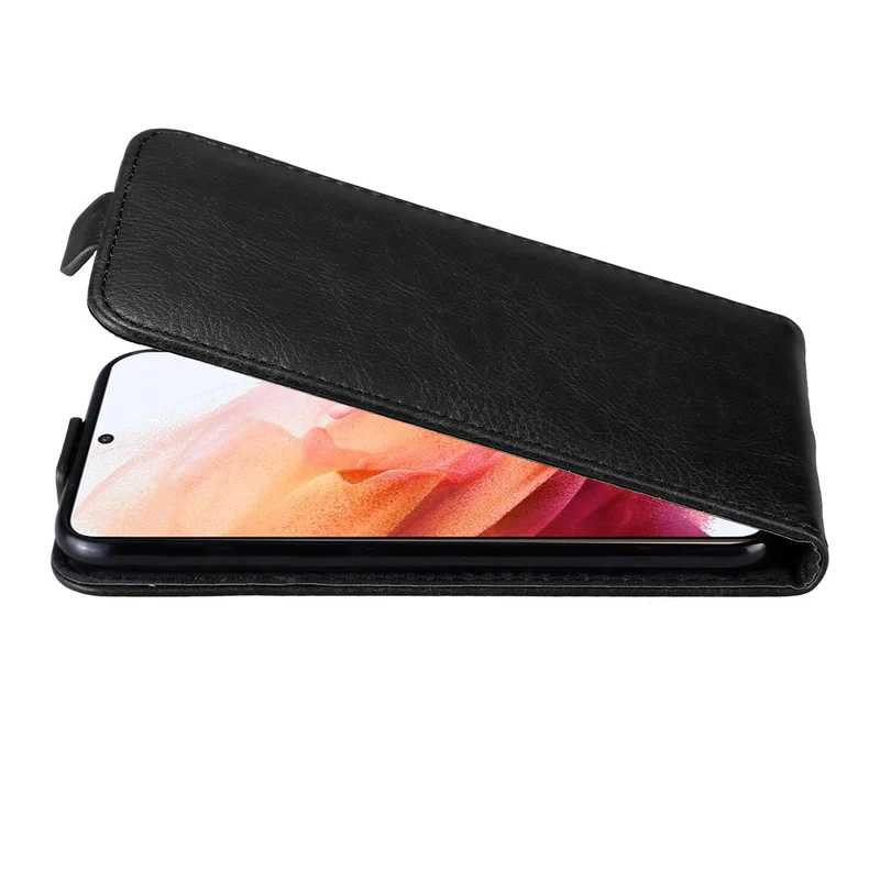 Cadorabo Hülle kompatibel mit Samsung Galaxy S21 5G Schutzhülle im Flip Design mit Magnetverschluss