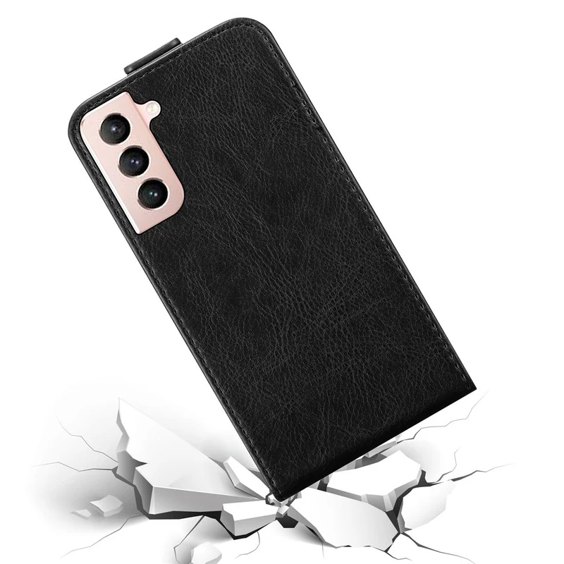 Cadorabo Hülle kompatibel mit Samsung Galaxy S21 5G Schutzhülle im Flip Design mit Magnetverschluss