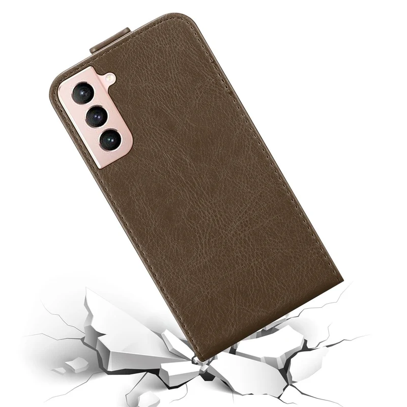 Cadorabo Hülle kompatibel mit Samsung Galaxy S21 5G Schutzhülle im Flip Design mit Magnetverschluss