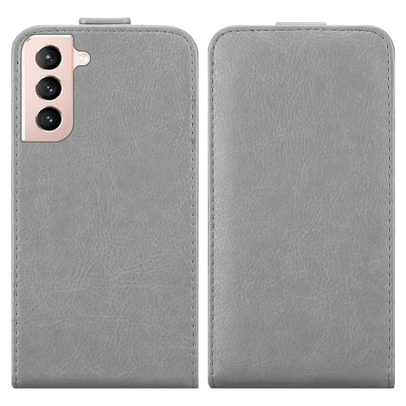 Cadorabo Hülle kompatibel mit Samsung Galaxy S21 5G Schutzhülle im Flip Design mit Magnetverschluss