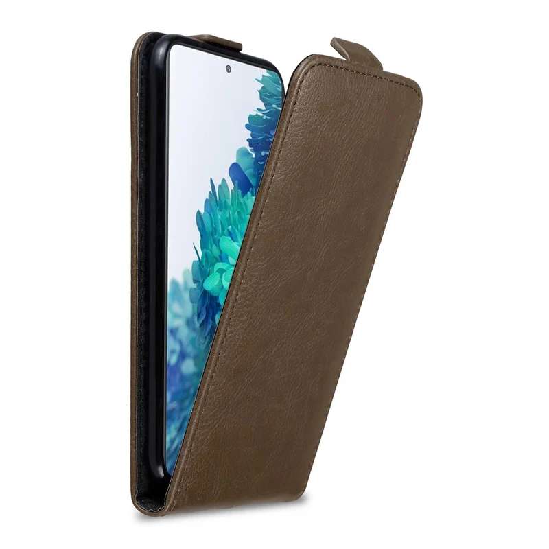 Cadorabo Hülle kompatibel mit Samsung Galaxy S20 FE Schutzhülle im Flip Design mit Magnetverschluss