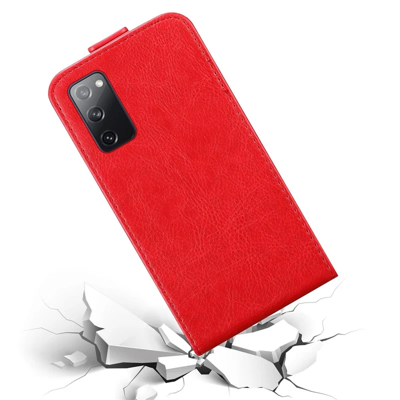 Cadorabo Hülle kompatibel mit Samsung Galaxy S20 FE Schutzhülle im Flip Design mit Magnetverschluss