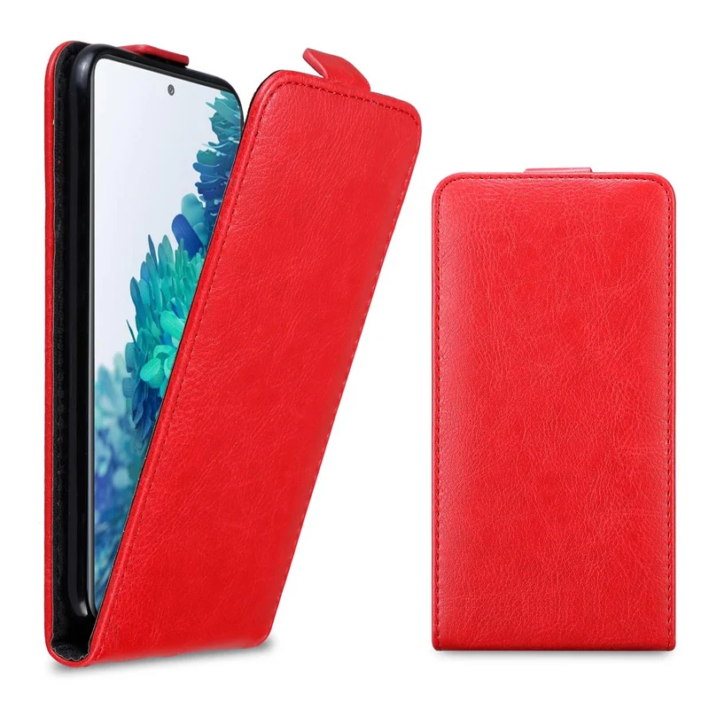 Cadorabo Hülle kompatibel mit Samsung Galaxy S20 FE Schutzhülle im Flip Design mit Magnetverschluss