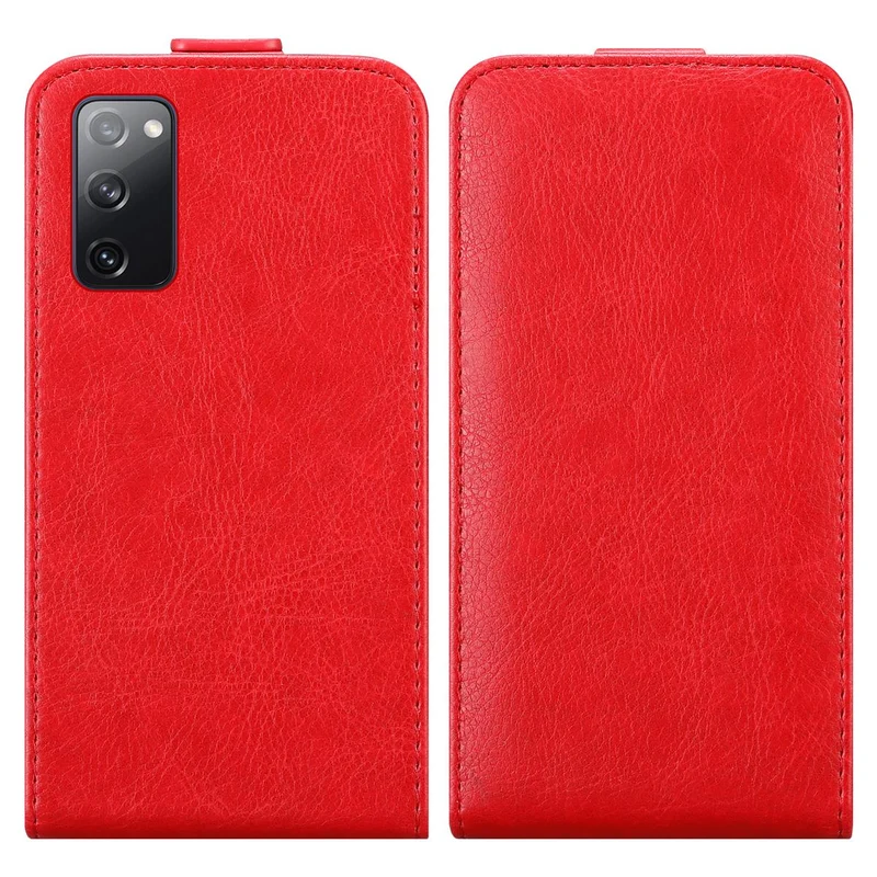 Cadorabo Hülle kompatibel mit Samsung Galaxy S20 FE Schutzhülle im Flip Design mit Magnetverschluss