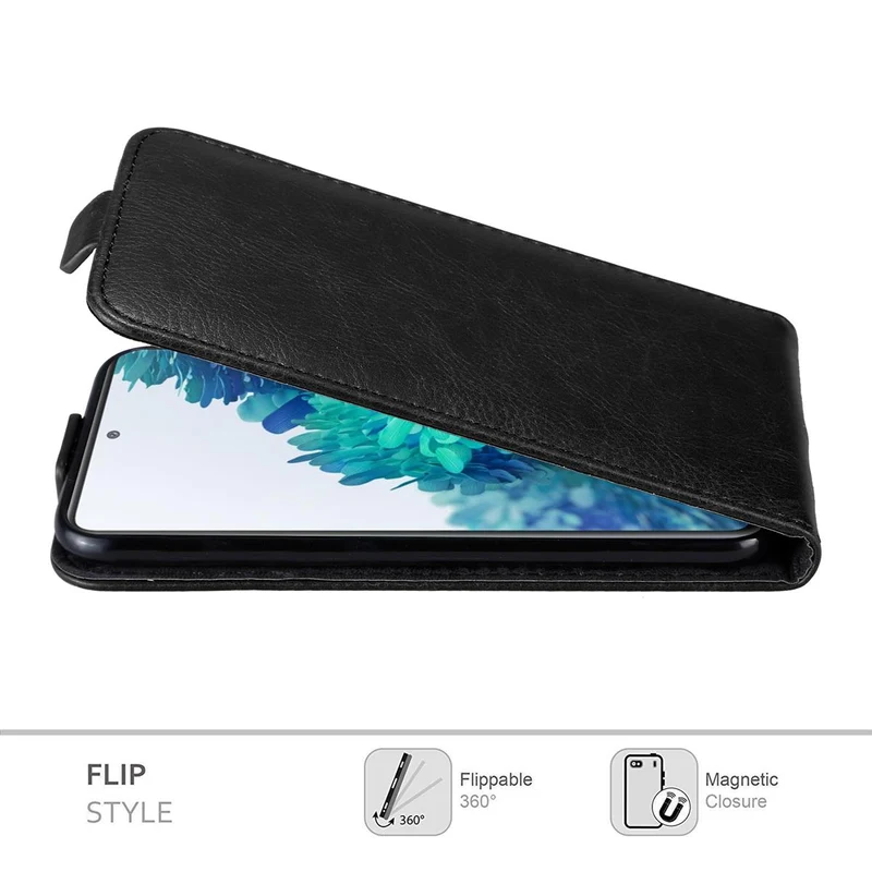 Cadorabo Hülle kompatibel mit Samsung Galaxy S20 FE Schutzhülle im Flip Design mit Magnetverschluss