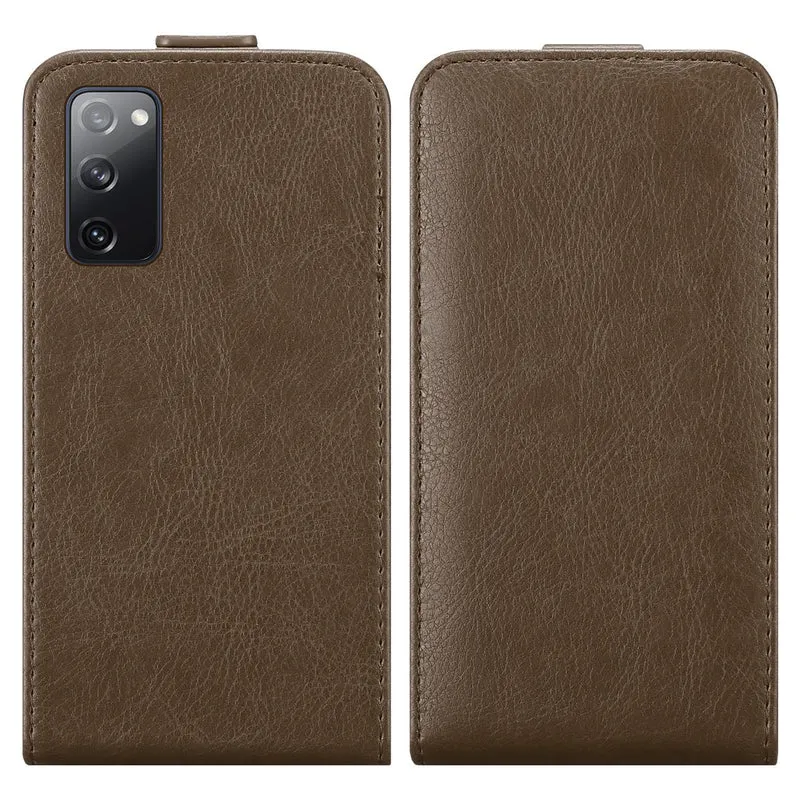 Cadorabo Hülle kompatibel mit Samsung Galaxy S20 FE Schutzhülle im Flip Design mit Magnetverschluss