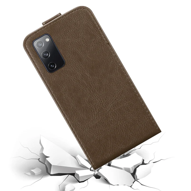 Cadorabo Hülle kompatibel mit Samsung Galaxy S20 FE Schutzhülle im Flip Design mit Magnetverschluss