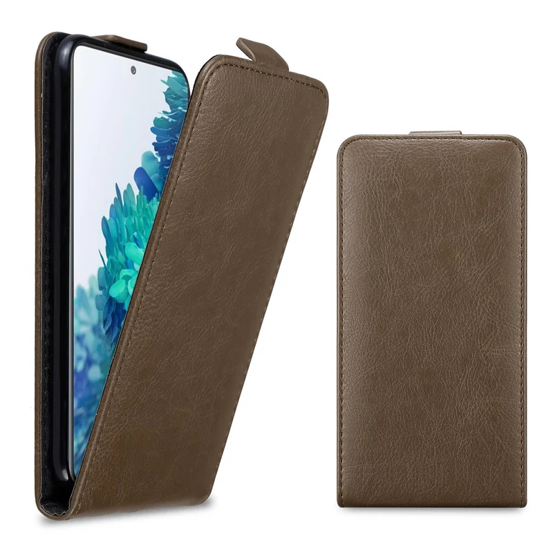 Cadorabo Hülle kompatibel mit Samsung Galaxy S20 FE Schutzhülle im Flip Design mit Magnetverschluss