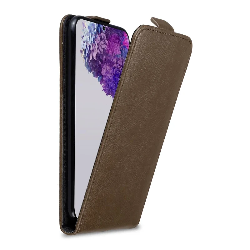 Cadorabo Hülle kompatibel mit Samsung Galaxy S20 ULTRA Schutzhülle im Flip Design mit Magnetverschluss